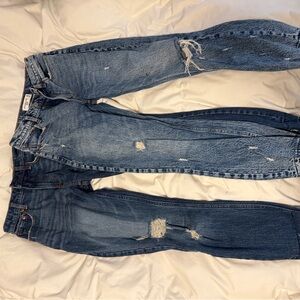 Abercrombie & Fitch women’s  Relaxed Blue Jeans
